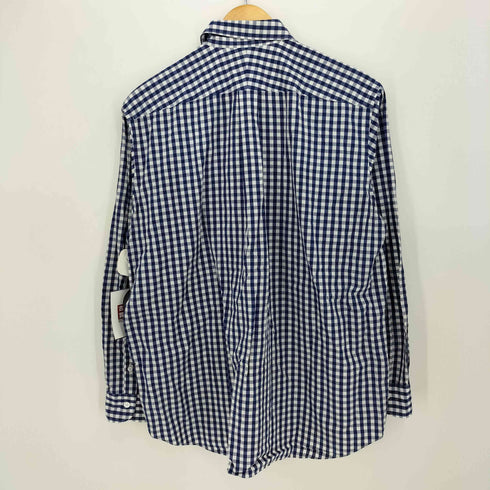 コモリ COMOLI 17SS レギュラーカラー ギンガムチェック 長袖シャツ メンズ 1