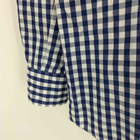 コモリ COMOLI 17SS レギュラーカラー ギンガムチェック 長袖シャツ メンズ 1