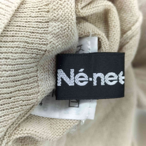 ネネット Ne-net バイカラーカーディガン レディース JPN:2