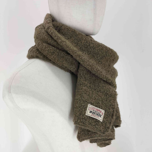 ステューシー Stussy pieced alpaca wool scarf メンズ