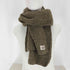 ステューシー Stussy pieced alpaca wool scarf メンズ