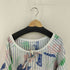 ツモリチサト TSUMORI CHISATO sleep ストライプ 水彩半袖ワンピース レディース M