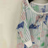 ツモリチサト TSUMORI CHISATO sleep ストライプ 水彩半袖ワンピース レディース M