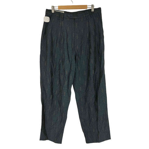 GOSI LUOMO 3タック 総柄 スラックス メンズ 36/33