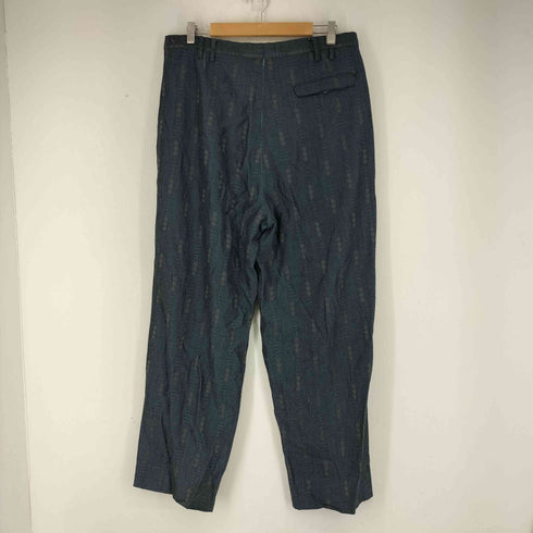 GOSI LUOMO 3タック 総柄 スラックス メンズ 36/33