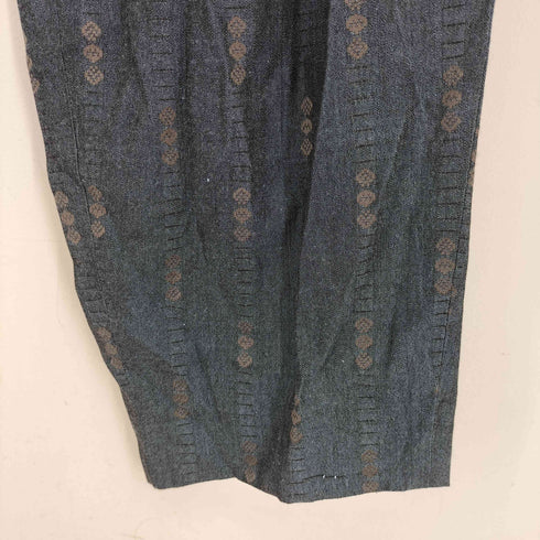 GOSI LUOMO 3タック 総柄 スラックス メンズ 36/33