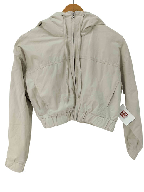 ザラ ZARA CROPPED HOODED JACKET レディース import:XS