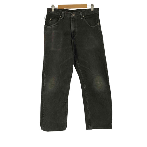 ラングラー Wrangler 90-00S RELAXED FIT ブラックデニムパンツ メンズ 32×30