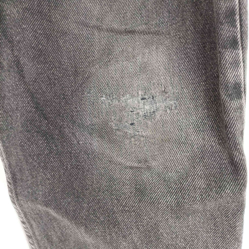 ラングラー Wrangler 90-00S RELAXED FIT ブラックデニムパンツ メンズ 32×30