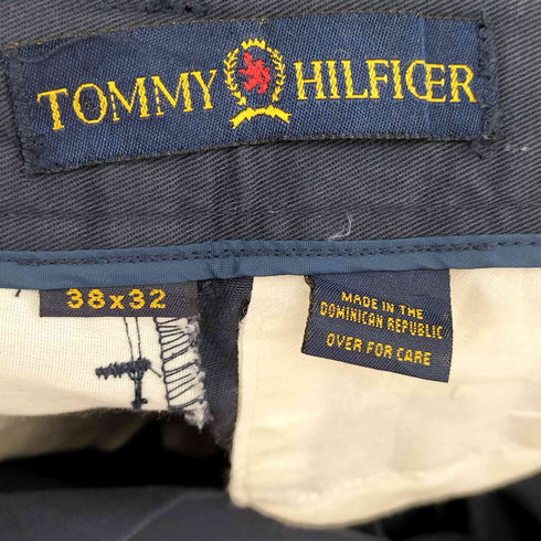 トミーヒルフィガー TOMMY HILFIGER 2タック イージーパンツ メンズ 38×32