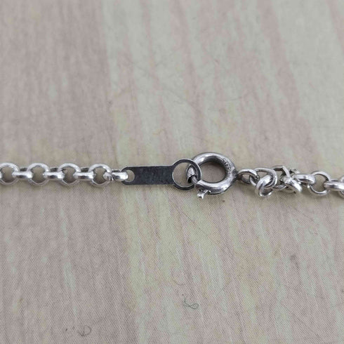 SILVER刻印ネックレス メンズ