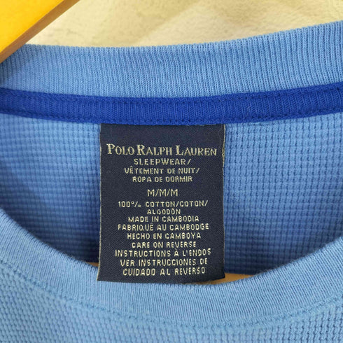ポロラルフローレン POLO RALPH LAUREN SLEEPWEAR ポニー刺繍 ワッフルカットソー メンズ import:M