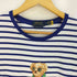 ポロラルフローレン POLO RALPH LAUREN CUSTOM SLIM FIT POLO BEAR ポロベア プリント ボーダー Tシャツ メンズ import:L