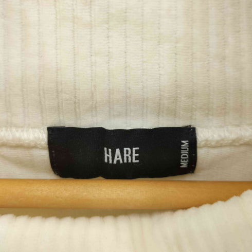 ハレ HARE タートルネック コーデュロイスウェット メンズ JPN:M