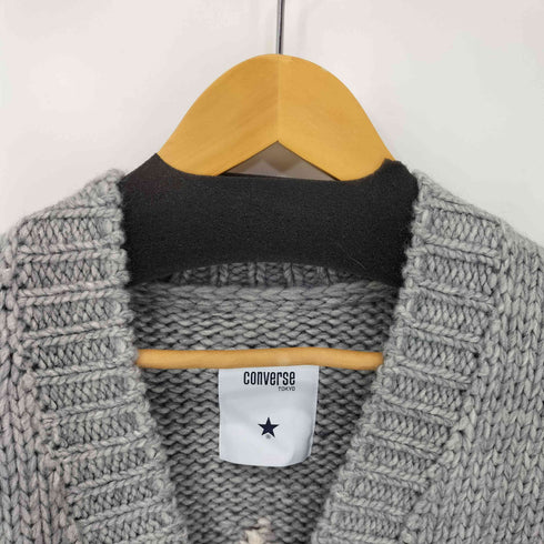 コンバーストウキョウ CONVERSE TOKYO STAR LOWGAGE KNIT CARDIGAN メンズ