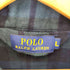 ポロラルフローレン POLO RALPH LAUREN ポニー刺繍 ブラックウォッチ パジャマシャツ セットアップ メンズ import:L