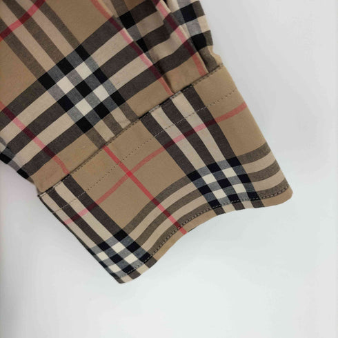 バーバリーロンドン BURBERRY LONDON 21SS ティッシ期 フロント1ポケット L/S チェックシャツ メンズ import:M