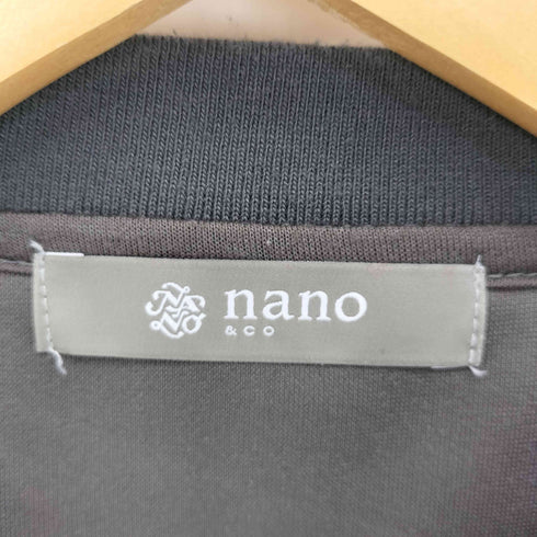 ナノアンドコー NANO&CO ベロア MA-1 メンズ JPN:M