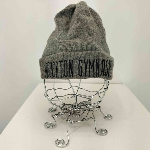 BROCKTON GYMNASIUM ロゴ刺繍 ウール ニット帽 メンズ