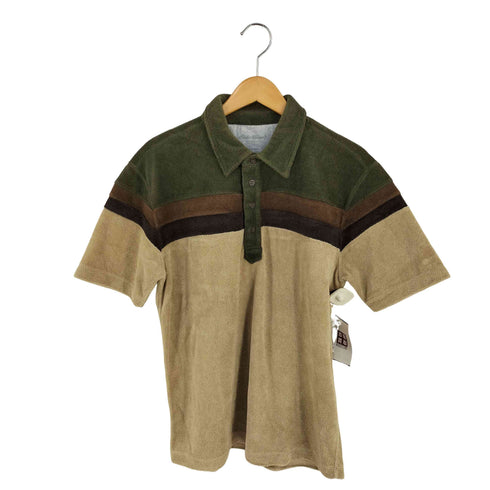 エディーバウアー Eddie Bauer パイルポロシャツ メンズ S