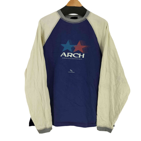 ARCH by ROARINGWILD Raglan Retro Logo LS Tee ラグランスリーブカットソー レディース L