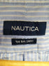 ノーティカ NAUTICA L/S ボタンダウン ストライプシャツ メンズ import:XL
