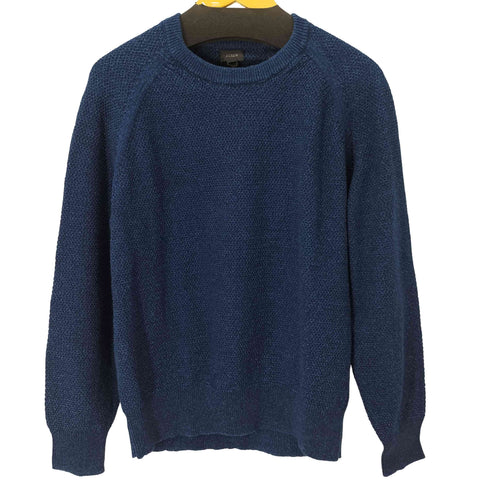 ジェイクルー J.CREW インディゴ クルーネックニット メンズ L