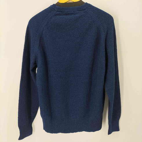 ジェイクルー J.CREW インディゴ クルーネックニット メンズ L