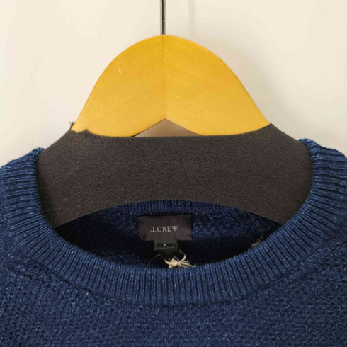 ジェイクルー J.CREW インディゴ クルーネックニット メンズ L