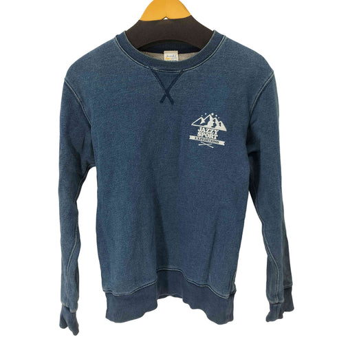 ジャジースポート JAZZY SPORT EXPEDITIONS フロントプリントクルーネックスウェット メンズ import:M