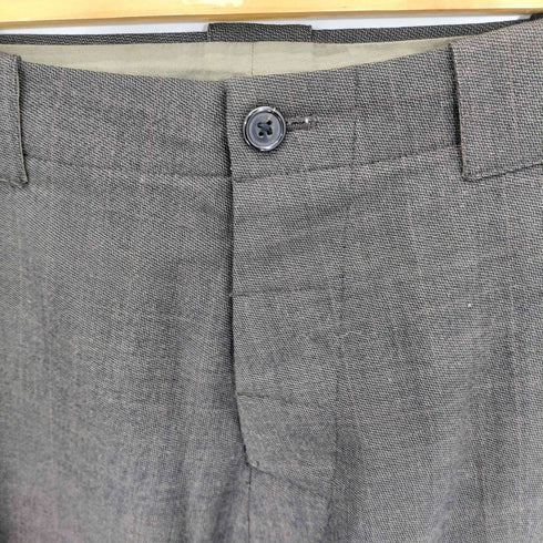 ワイズフォーメン Ys for men 90-2000s 100番台 ウールギャバ ワイドスラックス メンズ JPN:M