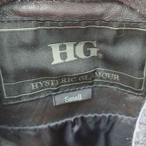 ヒステリックグラマー HYSTERIC GLAMOUR レザー シングルライダースジャケット レディース JPN:S