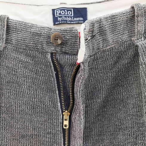 ポロバイラルフローレン Polo by RALPH LAUREN MADE IN USA FROM IMPORTED FABRIC 42TALON 2タック コーデュロイパンツ メンズ
