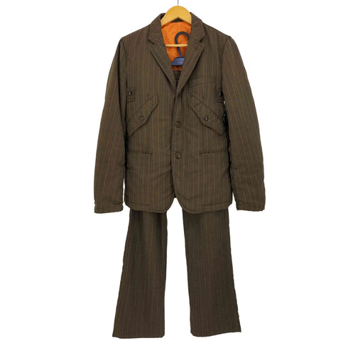 コムデギャルソンオム COMME des GARCONS HOMME AD2005 マルチポケット MA-1モチーフ 中綿ジャケット セットアップ メンズ 上 : S 下 : M