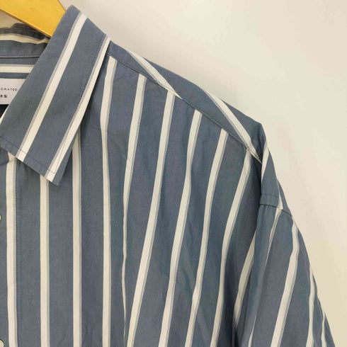 アンデコレイテッド undecorated Cotton Stripe L/S Shirt コットン ストライプ ロングスリーブ シャツ メンズ JPN:2