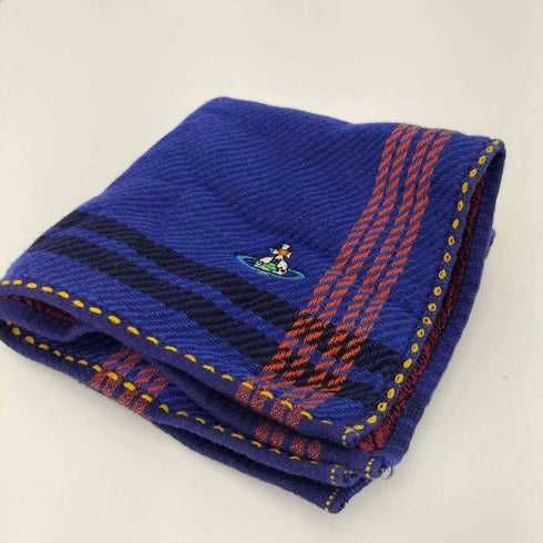 ヴィヴィアンウエストウッド Vivienne Westwood オーブロゴ刺繍 総柄ハンカチ メンズ