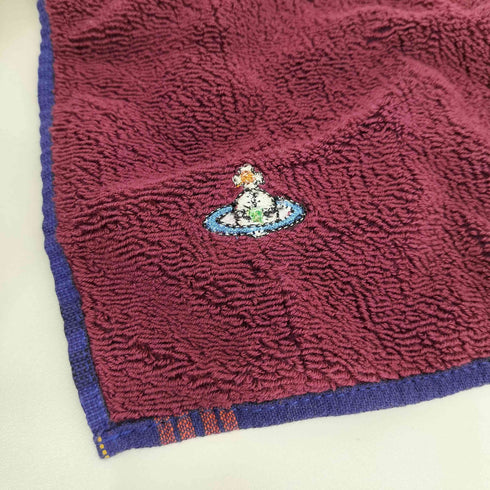 ヴィヴィアンウエストウッド Vivienne Westwood オーブロゴ刺繍 総柄ハンカチ メンズ