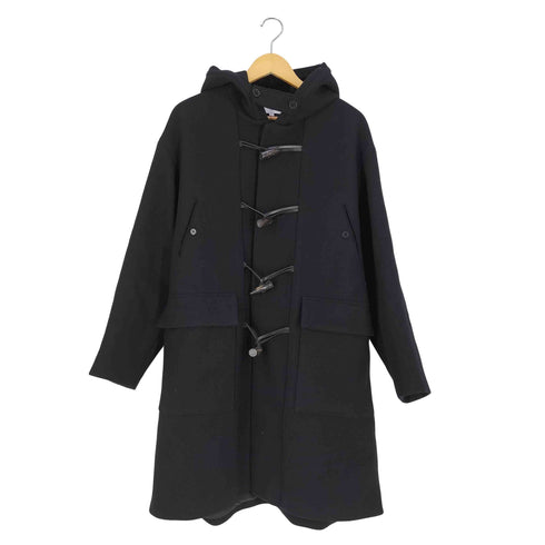 アンデコレイテッドマン undecorated MAN ウール カシミヤ メルトン フーデッド ダッフルコート メンズ JPN:2