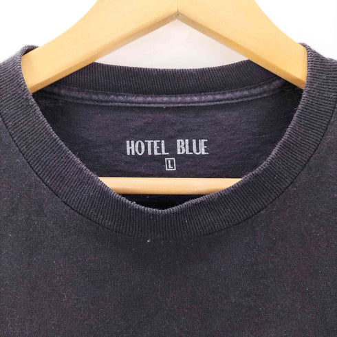 ホテルブルー HOTEL BLUE プリントTシャツ メンズ JPN:L