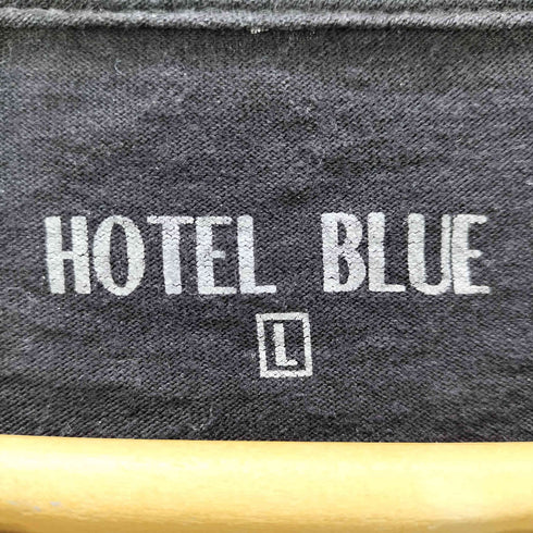 ホテルブルー HOTEL BLUE プリントTシャツ メンズ JPN:L