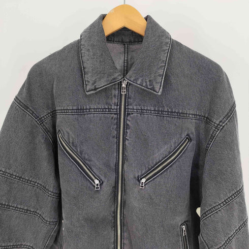 ジュンレッド JUNRed 25SS デニムバイカー ZIP ブルゾン メンズ JPN:S
