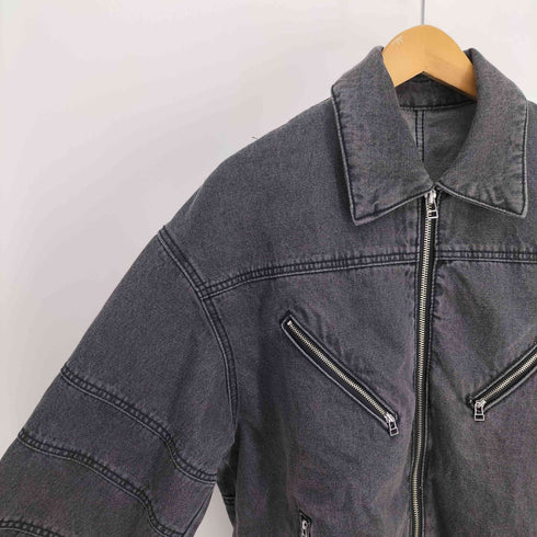 ジュンレッド JUNRed 25SS デニムバイカー ZIP ブルゾン メンズ JPN:S