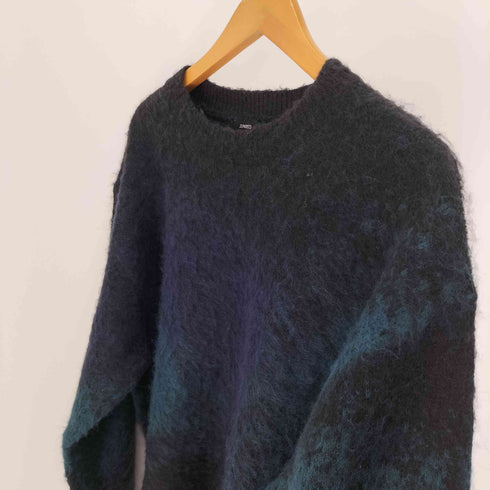 ジュンレッド JUNRed 24AW グラデーション ジャギー クルーネック ニット メンズ JPN:S