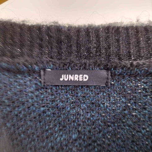 ジュンレッド JUNRed 24AW グラデーション ジャギー クルーネック ニット メンズ JPN:S