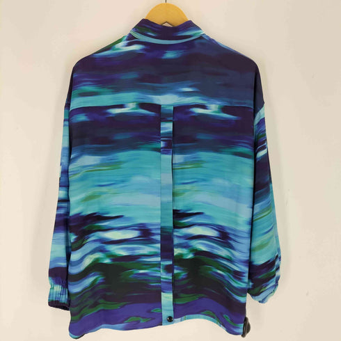 リムアーク RIM.ARK water lilies printed sh レディース
