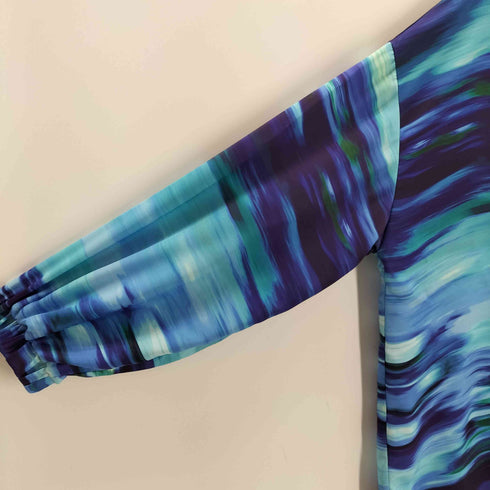 リムアーク RIM.ARK water lilies printed sh レディース