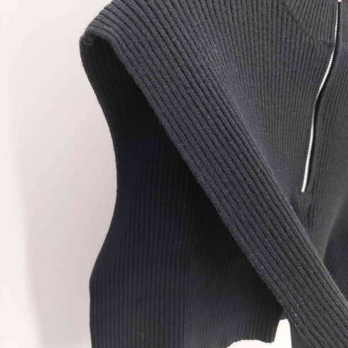 リムアーク RIM.ARK rib knit neck parts レディース