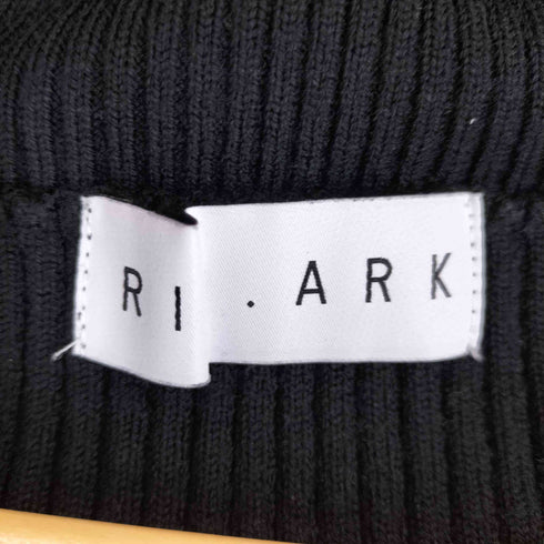 リムアーク RIM.ARK rib knit neck parts レディース