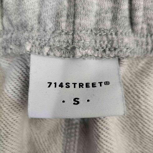 714STREET Wポケット スウェットハーフパンツ レディース S