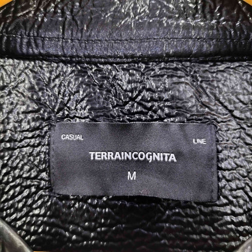TERRAINCOGNITA メタルプレート PUジャケット メンズ M